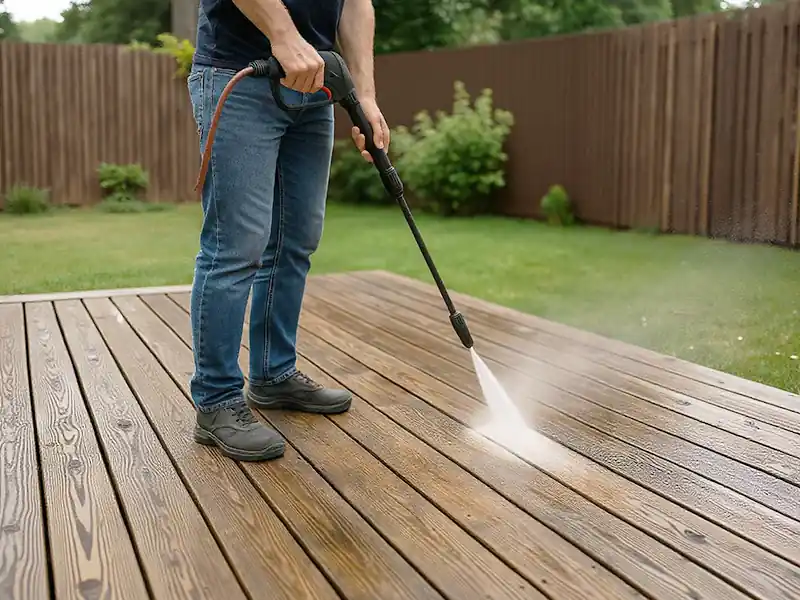 Nettoyage terrasse à Nimes - Renovation Sud